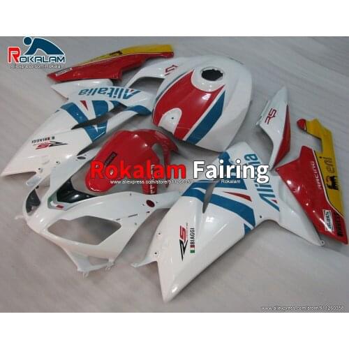 ABS Fairing For Aprilia RS125 2006 2007 2008 2009 2010 2011 RS-125 06-11 White Red Yellow Motorbike Body Kit (Injection Molding)