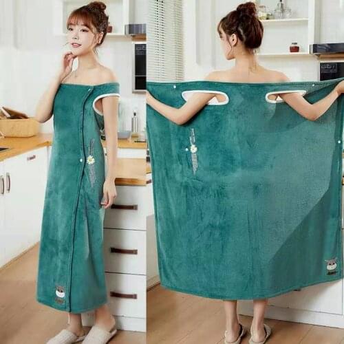 Cotton Towels Bath Towel Coral Fleece Cotton Face Towel Bathroom Washcloth Thickened Adult Wash Sling Bath Skirt Soft Absorbent