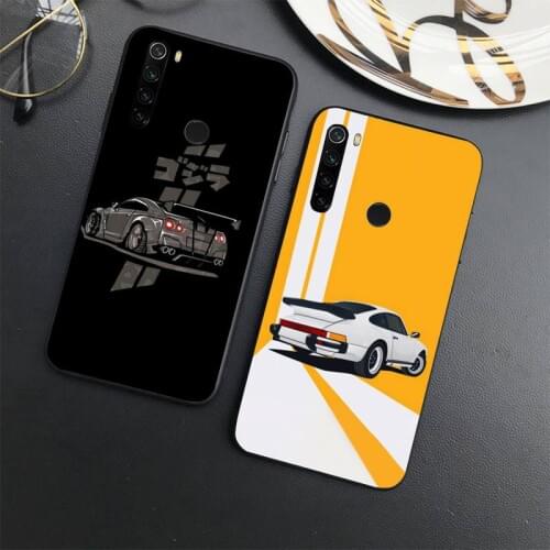 Sports car jdm drift Phone Case For Xiaomi Redmi 7 9t a3Pro 9se k20 mi8 max3 lite 9 note 8 9s 10 pro