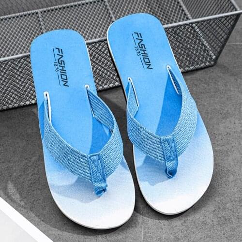 Cheap Colorful Summer Flip Flops Men Beach Slippers Comfortable Massage Home Slippers Men Casual Slides Big Size сланцы мужские