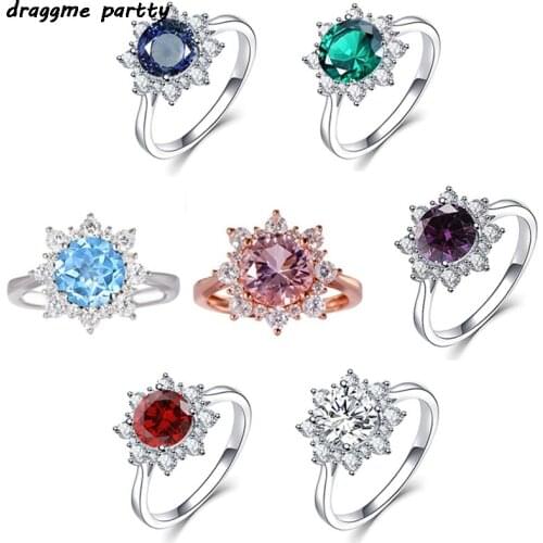 Помолвочные кольца Draggme partty China At AliExpress