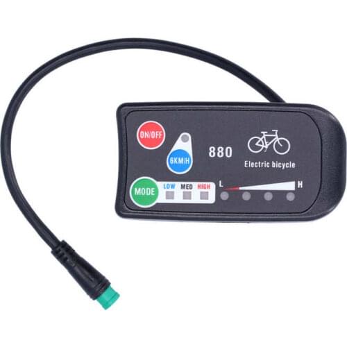 Electric Bicycle for KT-LED880 Display E-Bike 36V 48V Display Meter E-Bike Accessories
