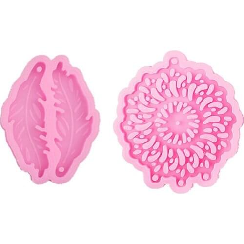 Mandala Dream Catcher Resin Mold Dream Catcher Keychain Mold Resin Cast Mold is Easy to Disassemble Diy Jewelry Pendant