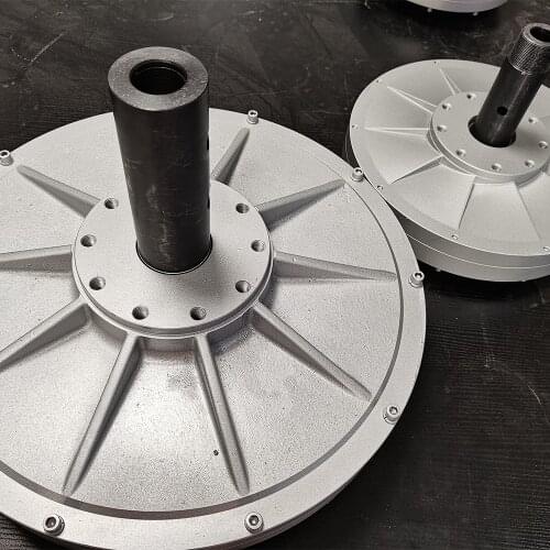 Low RPM 50W-300W 130-400RPM 12V 24V 48V Coreless Permanent Magnet Alternator Maglev Generator Motor For Vertical Wind Turbine