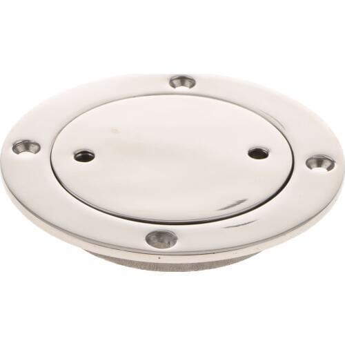 3 inch Boat Access Hatch Cover / Deck Plate / Inspection Hatch for Boat Marine Waterproof Inspection Bayonet Stainless Steel