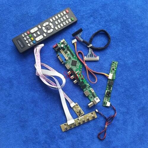 Matrix controller board LED 1920*1080 KIT Fit LM270WF5/LM270WF6/LM270WF7/LM270WF8 VGA USB AV HDMI-compatible LVDS 30 Pin Analog