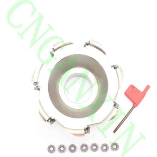 New 1P EMRW6R125-7T-40 7F lute Milling Cutter +7P RDMT1204MO-MQ LF6018