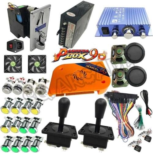 Pandora box 9D 2500 in 1 jamma arcade Board with 28pin jamma support 3P 4P game usb Gamepad HDMI/VGA Arcade Machine 10 3D game
