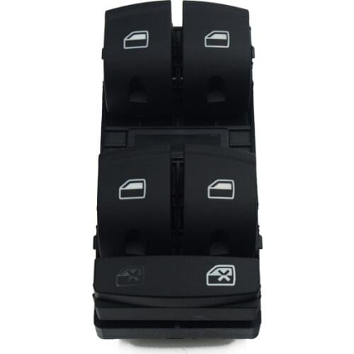 Electric Power Panel Window Master Control Switch Button For Audi A3 A3 Sportback A6 C6 Sedan Q7 4F0 959 851 4F0 959 851A 851C