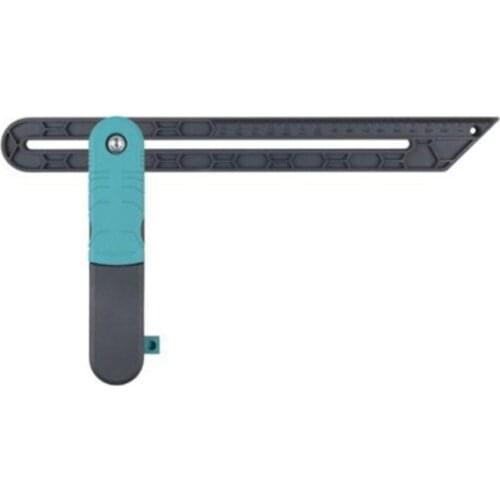 Adjustable Angle Ruler With Lock Measuring Tools Angle Finder Wider Profile Contour Woodworking Tiling Laminate Tools