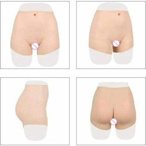 Silicone Pants Fake Female Vagina Hip Enhancement Panty Crossdresser Top Quality Realistic Soft Bionic Skin Queen Transvestit