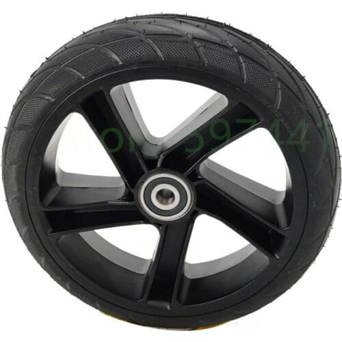 8 Inch wheel 200x50 Solid Tire alloy hub For Xiaomi Ninebot Segway ES1 ES2 ES4 Electric Scooter rear Wheel Explosion-Proof Tire