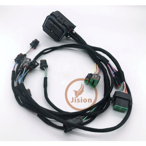 CAT Excavator E330D 336D C9 Engine Wiring Harness Assembly 235-8202