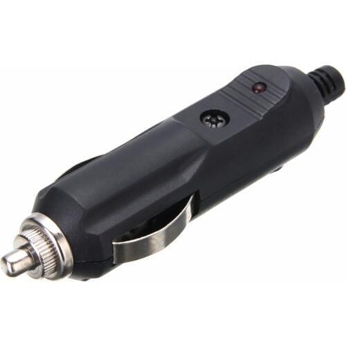 1pcs 12V 24V Car Auto LED Male Cigarette Lighter Socket Plug Connector Fit Car Electronic Accessories Car Styling
