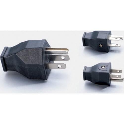 1 x AC 125V 15A 3 Pin Male Power Cord Connector Black Japan US Plug Cable Connector