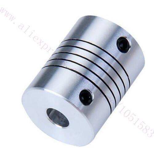 4pcs 8X8mm Motor Jaw Shaft Coupler Flexible Coupling D18*L25 For 3D Printer CNC Stepper Motor