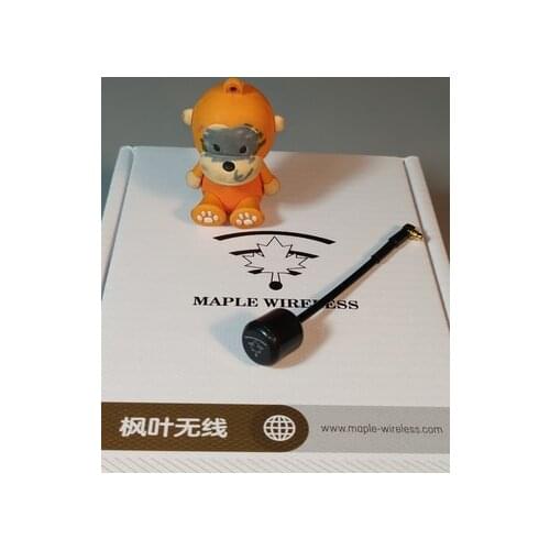 5.6-6GHZ FPV Maple Leaf Antenna RHCP SMA RP-SMA Black for Fatshark EV200D FPV Goggles FPV RC Racing Drone Models