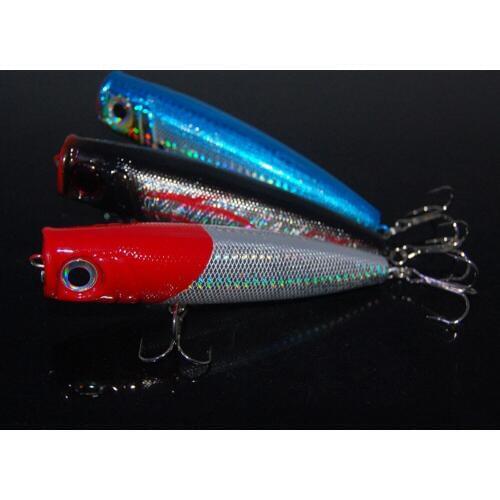 5PCS Fishing Lure Lures popper Bait hook 12cm 36g deep 1M Free shipping