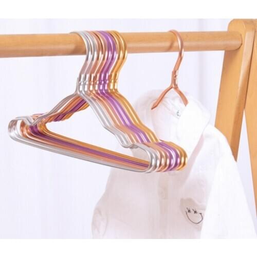 Household air-drying space aluminum alloy childrens clothes support air-drying stainless steel non-slip clothes hangingLX10605