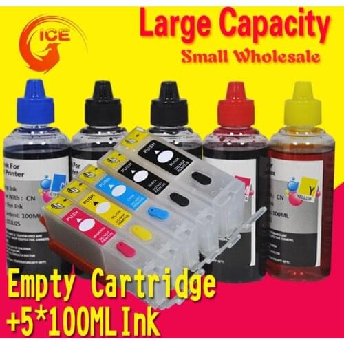 For CANON MG5440 MG5540 MG5640 MG 5440 5540 5640 Ink cartridge PIxma printer 5 Color refillable ink cartridge PGI450