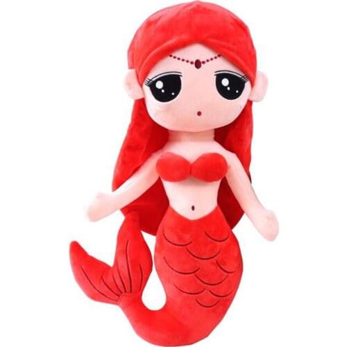 Children Plush Stuffed Toy Mermaid with four kind Baby Kids Toy for Christmas Birthday Gift