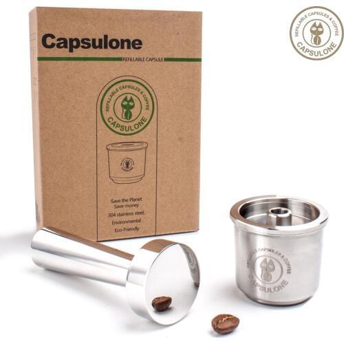 Capsulone Refillable capsule pod resuable Filter cup fit for illy X Y TYPE Coffee Machine Metal Stainless Steel Coffee capsule