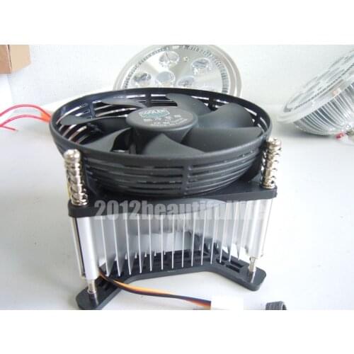 10W 20W 30W High Power LED Heatsink with fans 12V Radiator