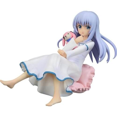 Judai Original Sega PM Gochiusa Is the Order a Rabbit Kafuu Chino Cappucino Pajama Ver PVC Action Figure Model Doll Toys