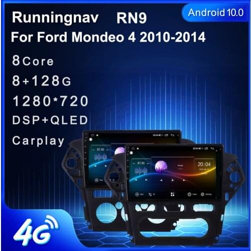 Runningnav For Ford Mondeo 4 2010 2011 2012 2013 2014 Android Car Radio Multimedia Video Player Navigation GPS
