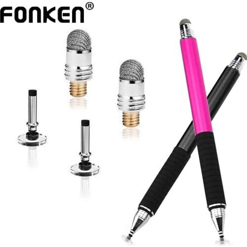 Fonken Touch Pen Tip Stylus Pen Conductive Touch Sucker Fiber Tip For Tablet Pen Accessories Capacitive Screen Pen Written Tips