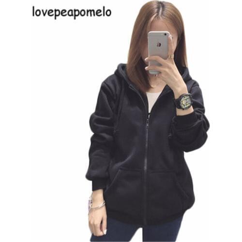 Spring And Autumn Outwear Casual Large Size Womens Coat Loose Big Size Female Cotton Patchwork Fashion Hoodies J387