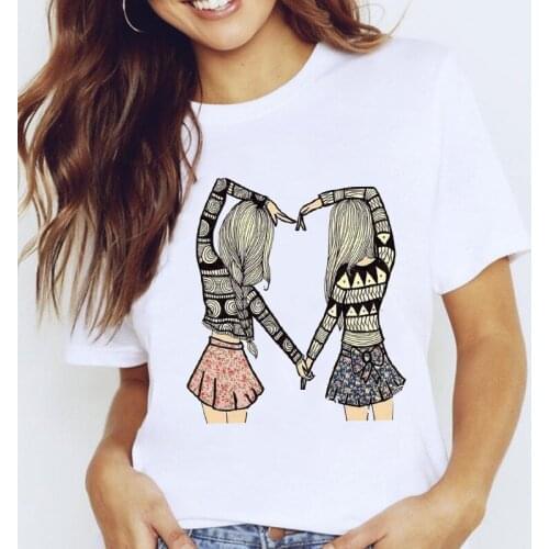 Women Graphic Travel Vacation Sweet Fashion Trend Cute Printing Cartoon Lady Clothes Tops Tees Print Female Tshirt T-Shirt