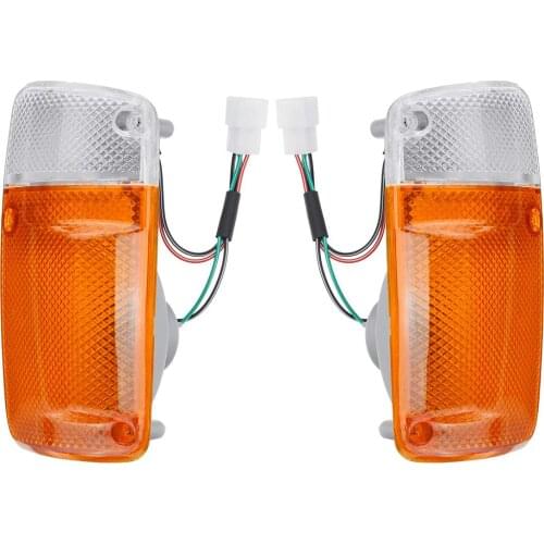 1 Pair LED Turn Signal Corner Light For Nissan Patrol GQ 1987-1994 Side Marker Repeater Indicator Light Parking Lamp Front Light