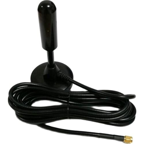 1PC GPRS 3G GSM 30dbi Magnetic car antenna large sucker copper aerial 3m extension cable SMA male Connector #2