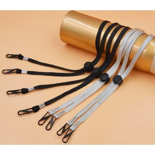 100pcs Adjustable Mask Neck Cord Holder Lanyard hanging rope Wind rope anti-drop hanging rope Mask accessory wholesale