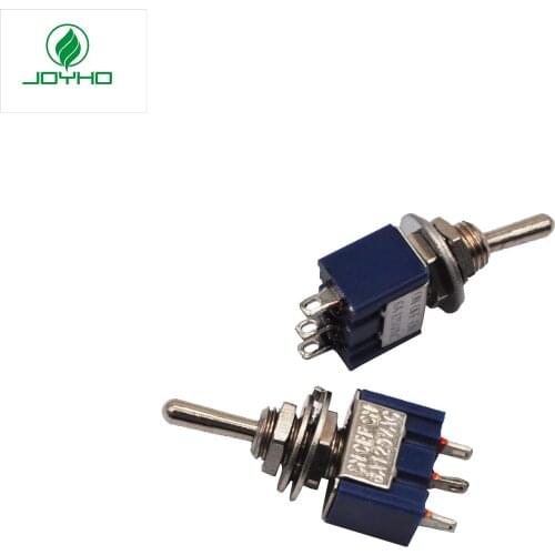12V/20A 2Pcs Mini Toggle Single / ON-ON Switch,3 Bolt Pin - JOYHO