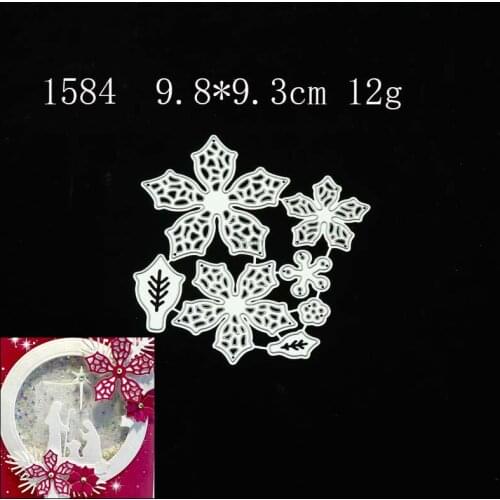 2021 Flowers Metal Cutting Dies DIY Scrapbooking Paper Photo Album Crafts Knife Mould Cards Embossing Mold Stencils for Decor