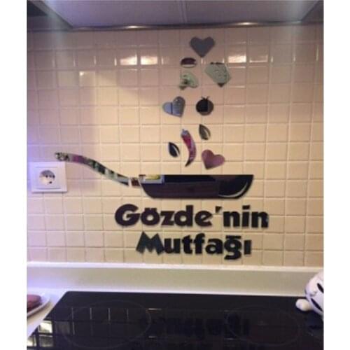 3M People Isime Special Plexiglass Kitchen mirror | Kitchen Ornament mirror зеркало espejo miroir decorative objects