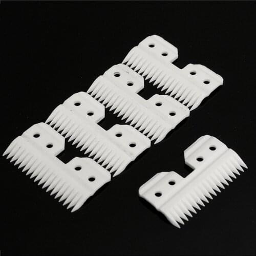 5pcs/lot 18Teeth Pet Clipper Ceramic Moving Blade Free Shipping Standard Oster A5 Blade Size High Quality and Durable