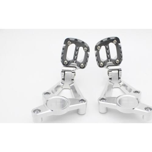 Motorcycle accessories For HONDA XADV 750 XADV750 XADV-750 2017 2018 Folding Rear Foot Pegs Footrest Passenger