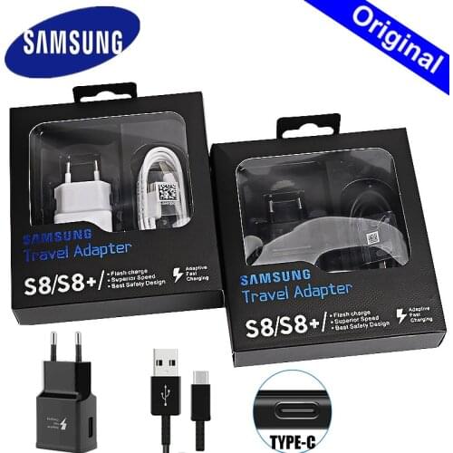 Samsung S8 S9 S10 Plus Fast Charger Power Adapter 9V1.67A Quick Charge Type C Cable for Galaxy A90 A80 A70 A60 A50 A30 Note 8 9