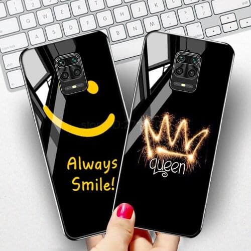 Redmi Note 9 Case Tempered Glass Cover For Xiaomi Redmi Note 9s S 9 Pro Max 6.67 Inch Funda Poco M2 Pro Luxury Redmi Note9 Pro