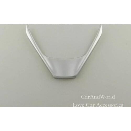 For Toyota RAV4 RAV 4 2016 2017 2018 Interior Steering Wheel Cover Trim Frame Protector ABS Chrome Car-Styling Accessories