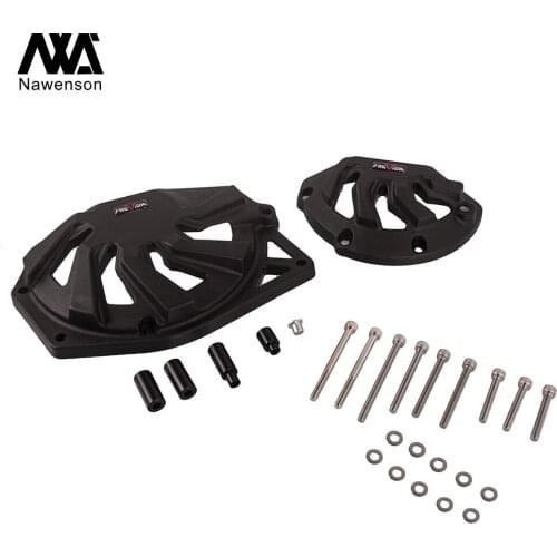 Motorcycle Engine Case Guard Falling Protection Nylon Engine Protective Cover Set for GSX-R1000 2017-2020