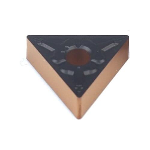 TNMG160404-TM CV7288 TNMG160408 CNC Lathe Turning Tools Carbide Insert Twocolor Thick Wear-resistant Coating Cutting Steel Parts