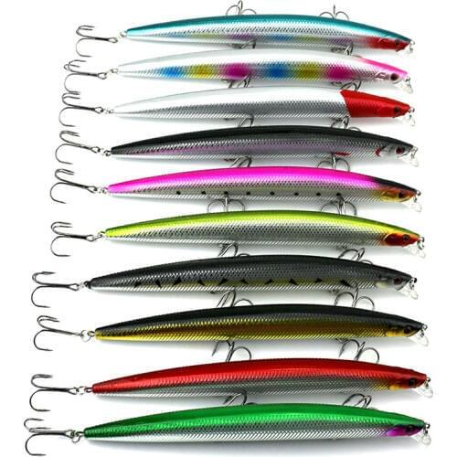 HENGJIA 50pcs 18cm 26g diving minnow fishing lures wobbler pike carp trout perch catfish fishing baits pesca fishing tackles