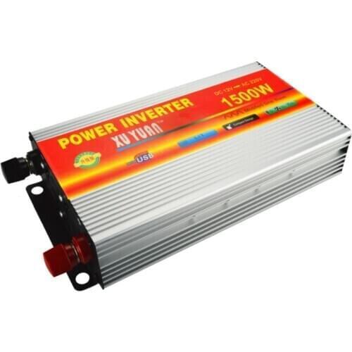 Inverter, 1500W large-capacity car home booster, 12v/24v to 220v