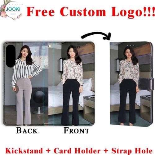 JOOKI For Blackview Max 1 Case name custom phone Flip Leather Wallet Phone Case for Blackview Max1 Book Cover Capa