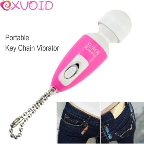 EXVOID Mini AV Vibrator Magic Wand AV Stick Vibrating Egg Bullet Adult Sex Toys for Women Clitoris Stimulator Body Massager