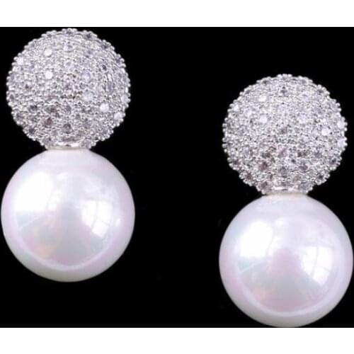 New Pearl Earrings Bridal Wedding Accessories